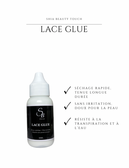 Lace glue invisible